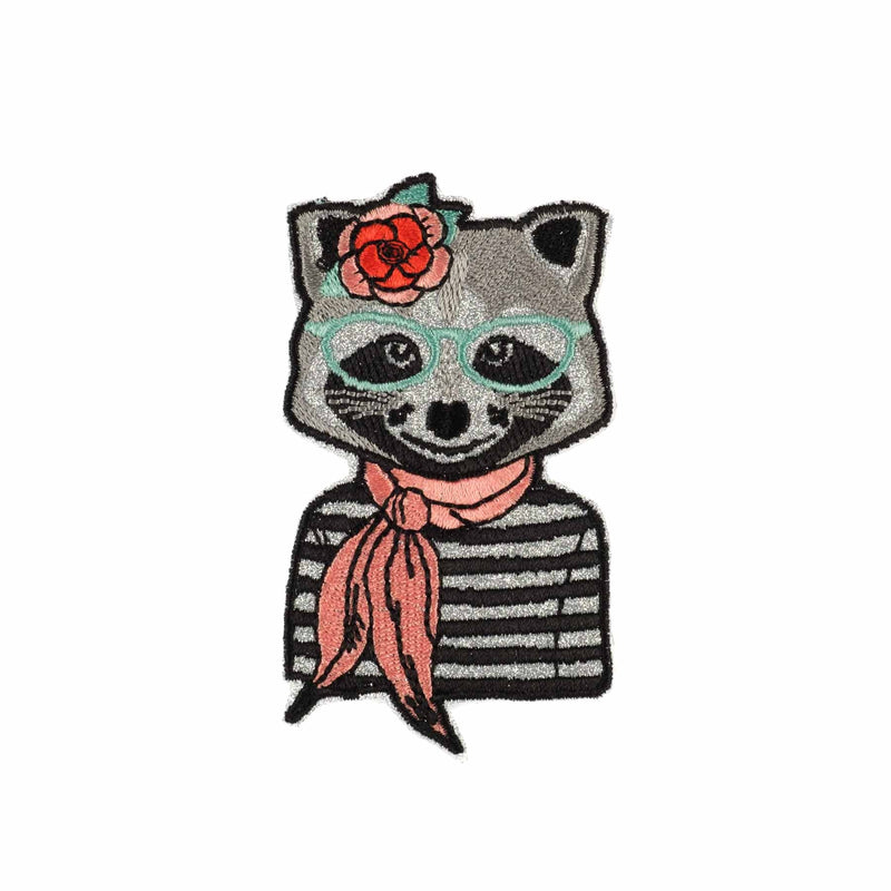 Romantic Raccoon Patch/Sticker